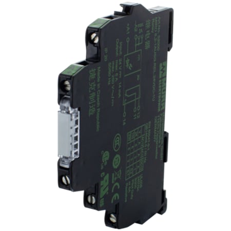 Murrelektronik MIRO 6.2 24VDC-1U OUTPUT RELAY, IN: 24 VDC - OUT: 250 VAC/DC 6 A, 1 C/O 52000